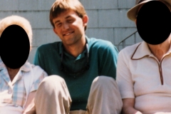 Rudy Owens and his Maternal Birth Grandparents, 1989