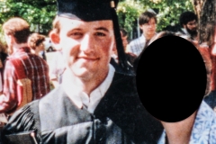 Rudy Owens and His Adoptive Mother, College Graduation, 1987